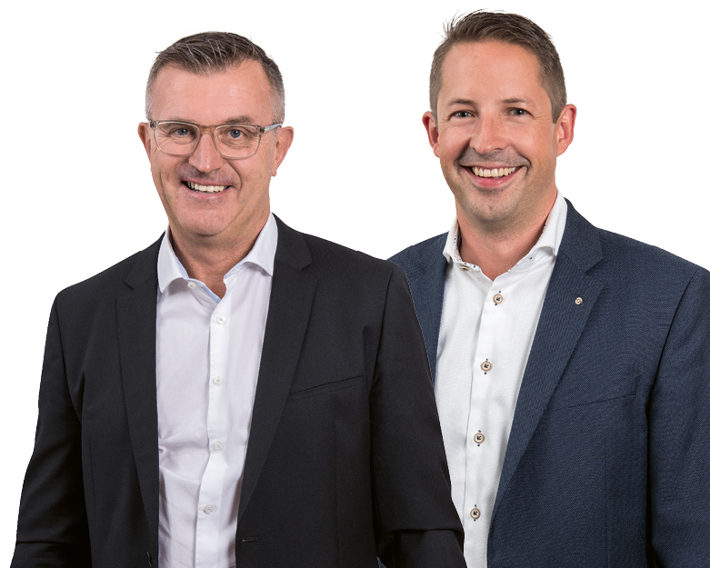Hugo Frauchiger und Gregor Frauchinger
